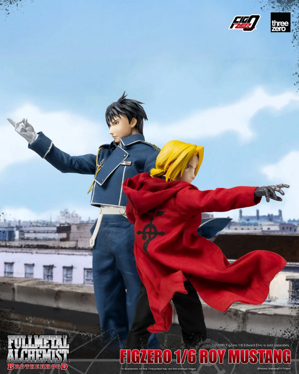 Hagane no Renkinjutsushi Fullmetal Alchemist - Envy - Roy Mustang - FigZero - 1/6 (ThreeZero)