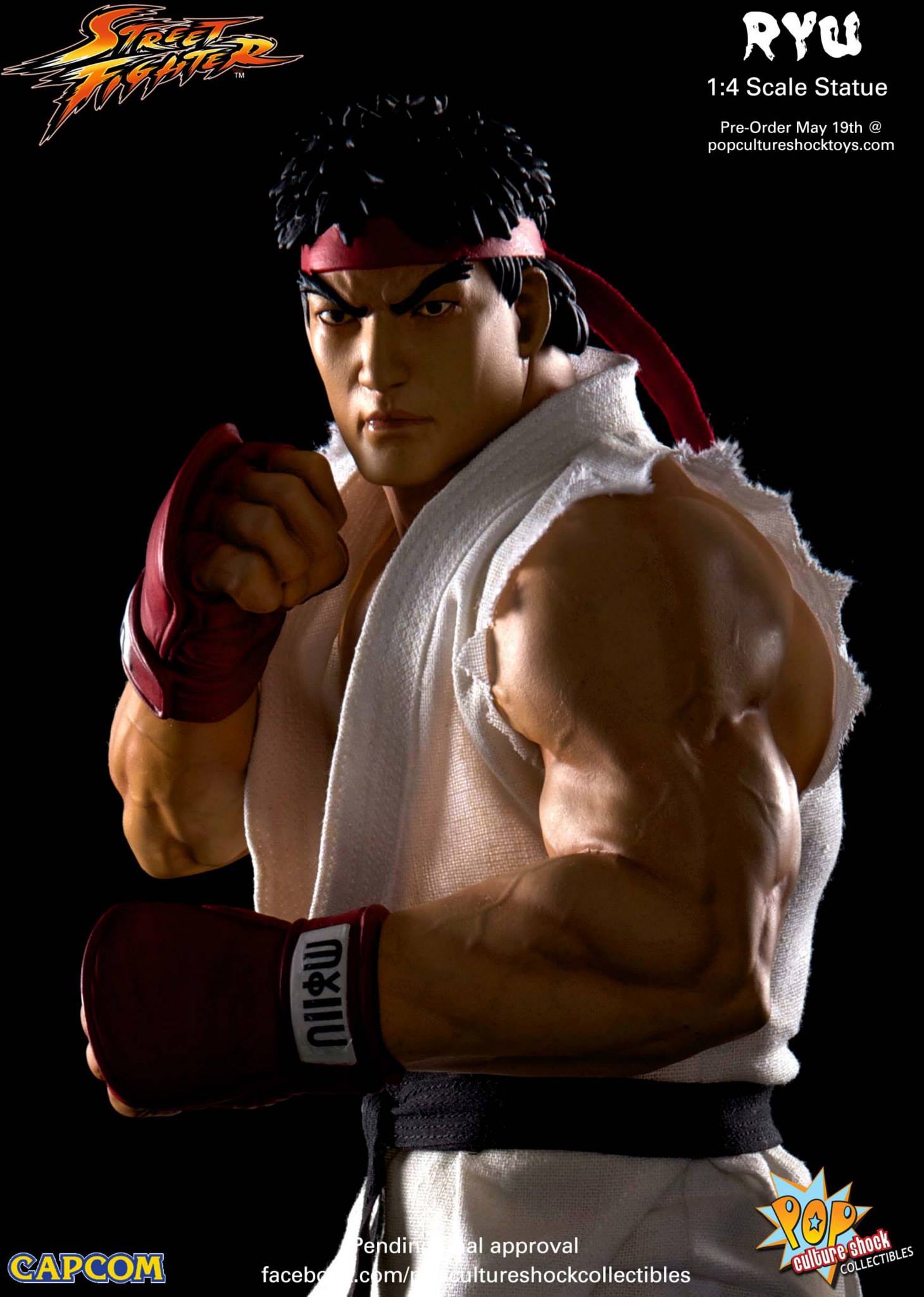 Street Fighter IV - Ryu - Mixed Media - 1/4 - Ansatsuken (Premium Collectibles Studio)