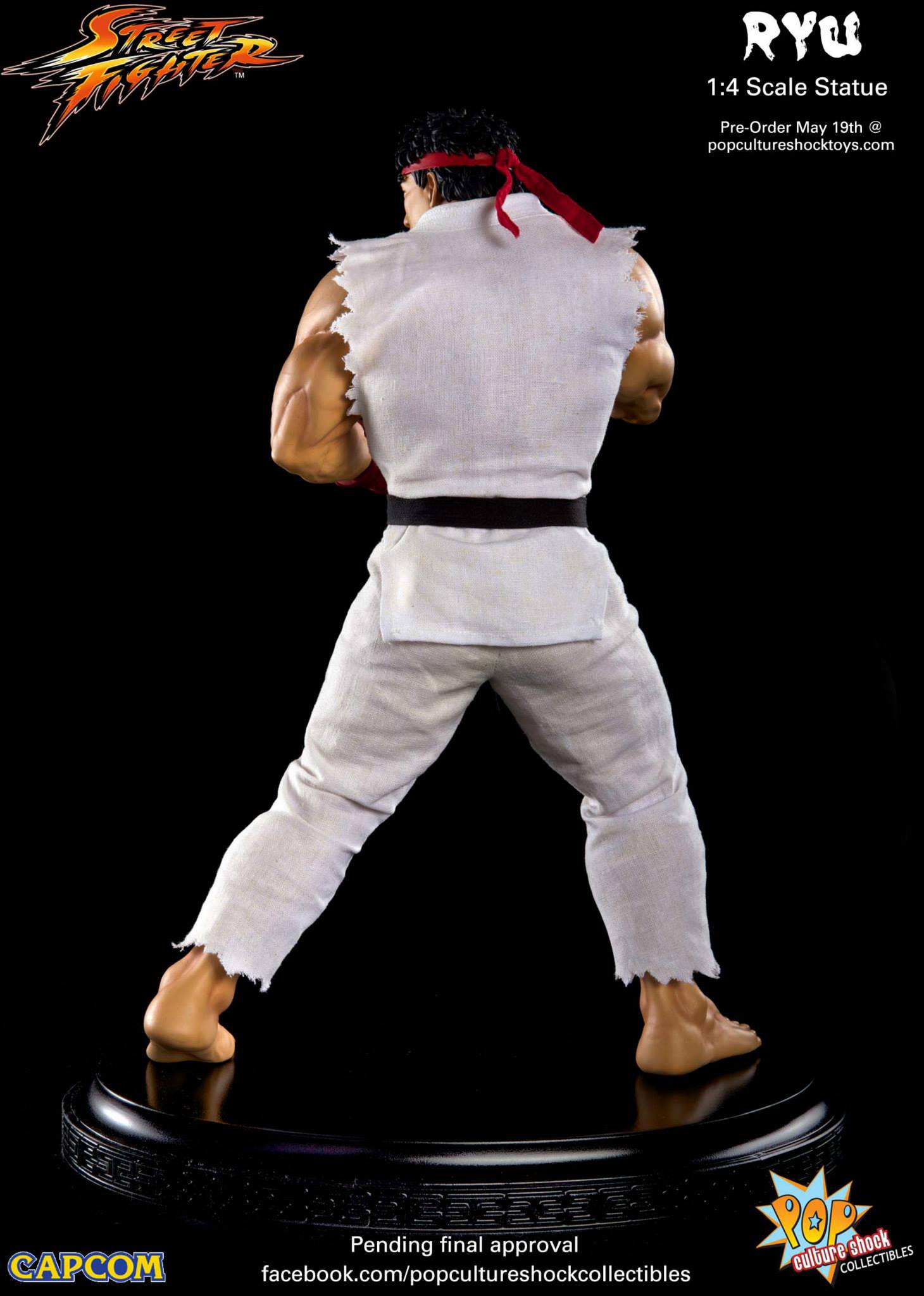 Street Fighter IV - Ryu - Mixed Media - 1/4 - Ansatsuken (Premium Collectibles Studio) photo 6