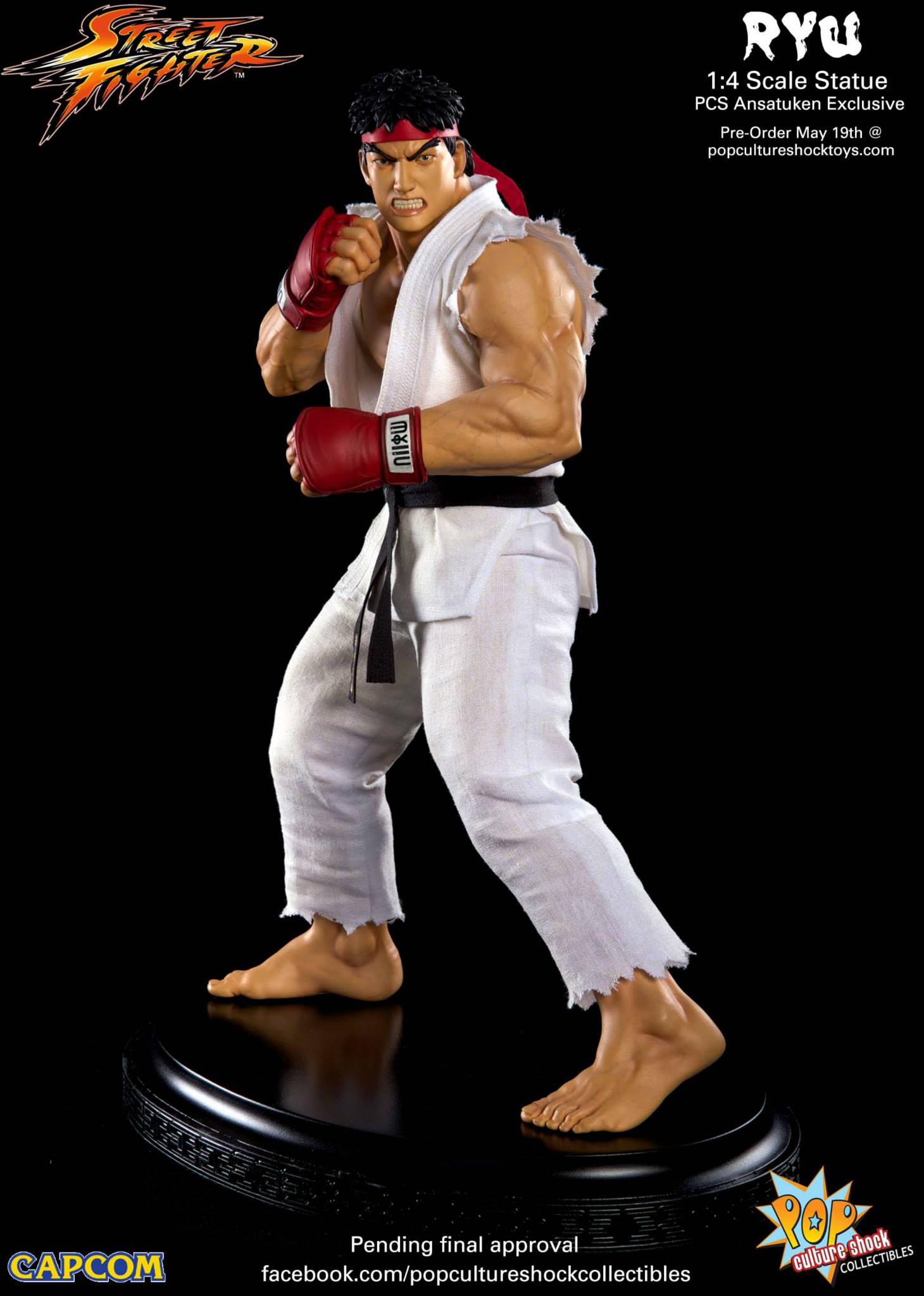 Street Fighter IV - Ryu - Mixed Media - 1/4 - Ansatsuken (Premium Collectibles Studio) photo 11