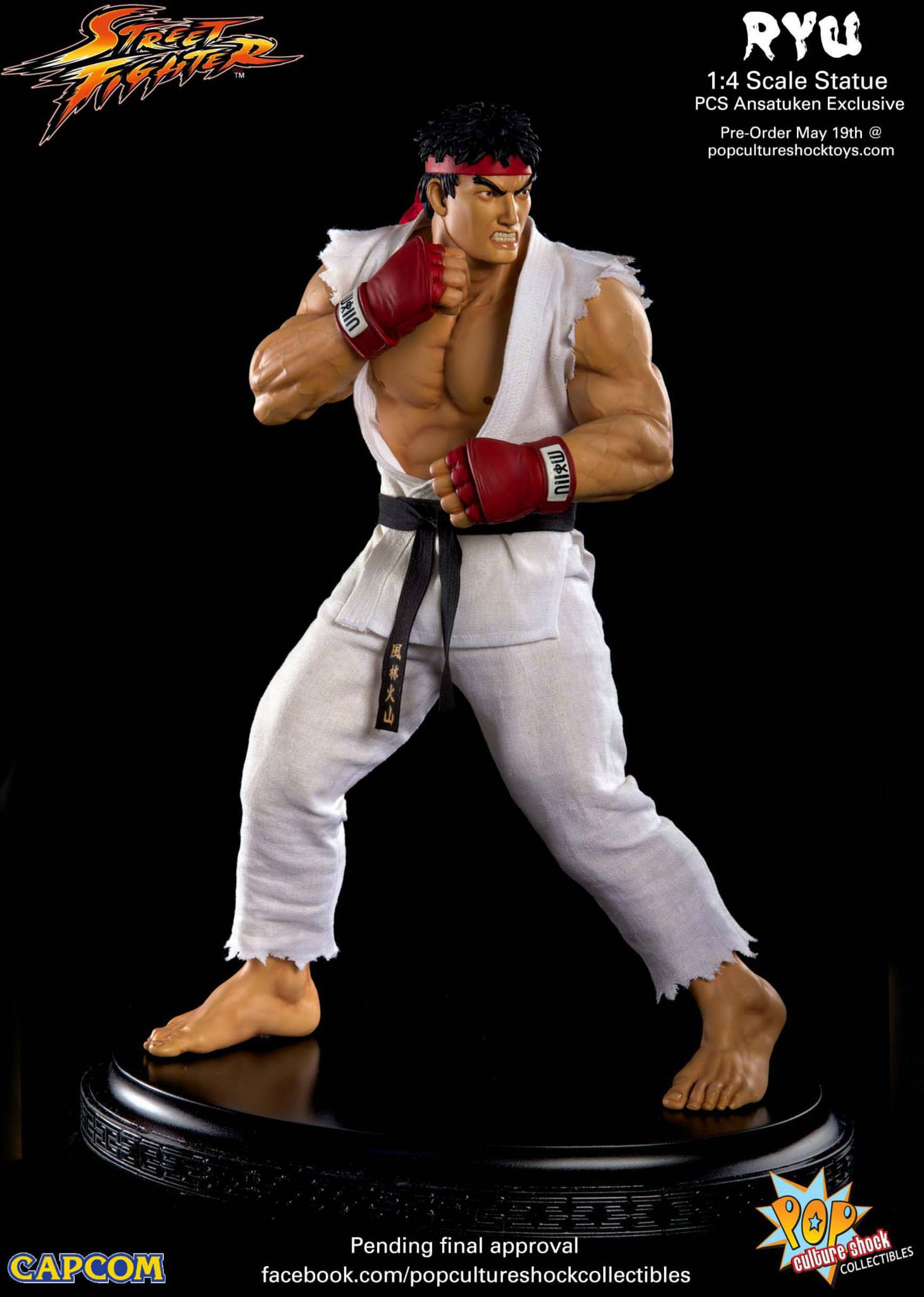Street Fighter IV - Ryu - Mixed Media - 1/4 - Ansatsuken (Premium Collectibles Studio) photo 13