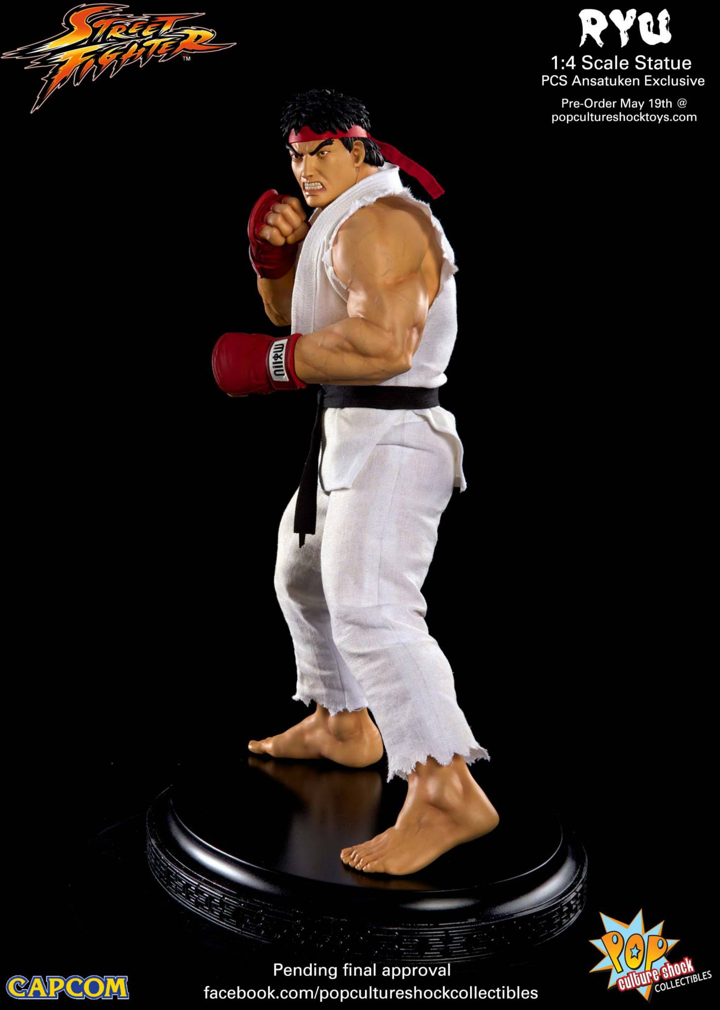 Street Fighter IV - Ryu - Mixed Media - 1/4 - Ansatsuken (Premium Collectibles Studio) photo 18