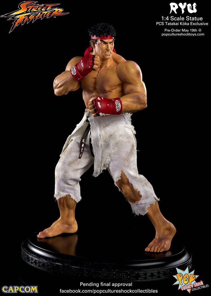 Street Fighter IV - Ryu - Mixed Media - 1/4 - Tatakai Kouka (Premium Collectibles Studio) photo 3