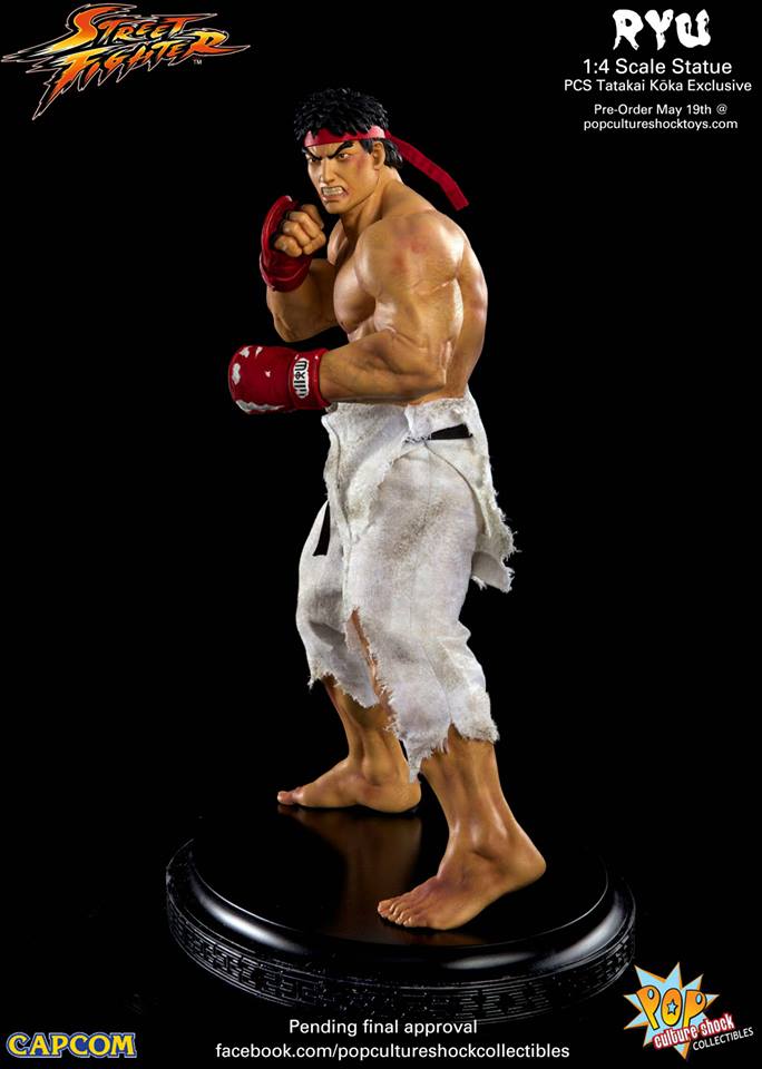 Street Fighter IV - Ryu - Mixed Media - 1/4 - Tatakai Kouka (Premium Collectibles Studio) photo 13