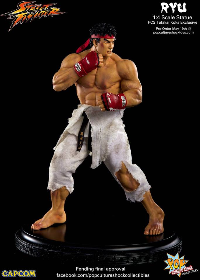 Street Fighter IV - Ryu - Mixed Media - 1/4 - Tatakai Kouka (Premium Collectibles Studio) photo 17