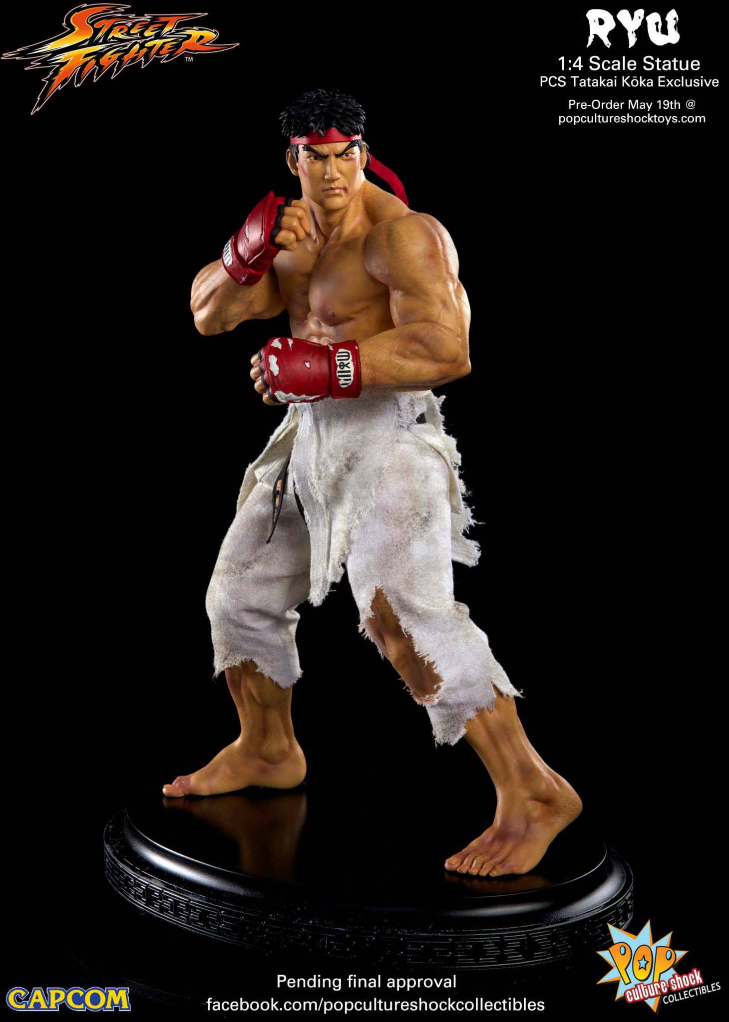 Street Fighter IV - Ryu - Mixed Media - 1/4 - Tatakai Kouka (Premium Collectibles Studio) photo 19