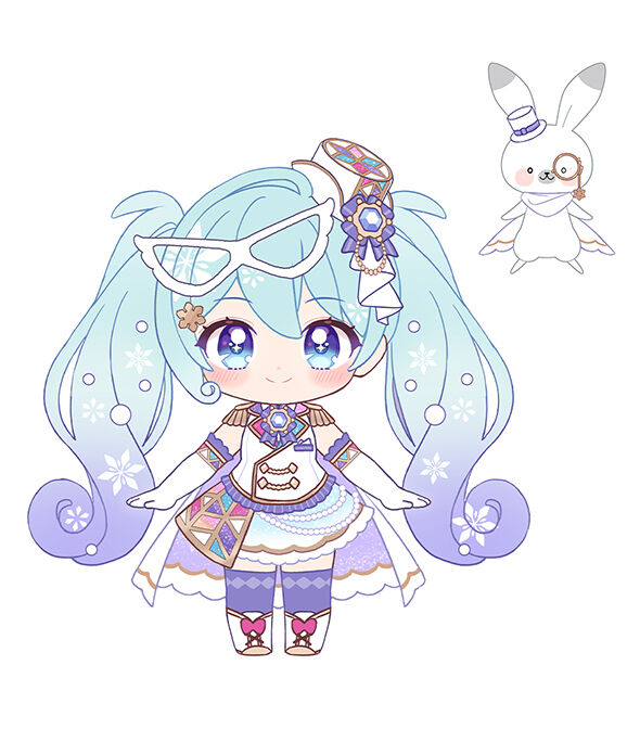 Vocaloid - Hatsune Miku - Rabbit Yukine - Nendoroid (#2643) - Snow, Crystal Snow Ver. (Good Smile Company) photo 9