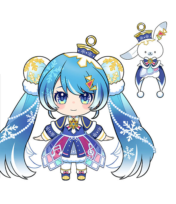 Vocaloid - Hatsune Miku - Rabbit Yukine - Nendoroid (#2643) - Snow, Crystal Snow Ver. (Good Smile Company) photo 11