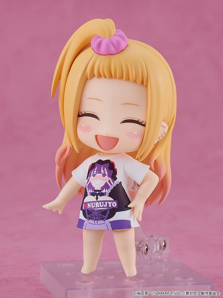 Sono Bisque Doll wa Koi o Suru - Kitagawa Marin - Nendoroid (#2556) - Slippery Girls Full Graphic T-Shirt Ver. (Good Smile Company) photo 3