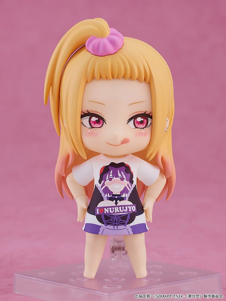Sono Bisque Doll wa Koi o Suru - Kitagawa Marin - Nendoroid (#2556) - Slippery Girls Full Graphic T-Shirt Ver. (Good Smile Company) photo 4