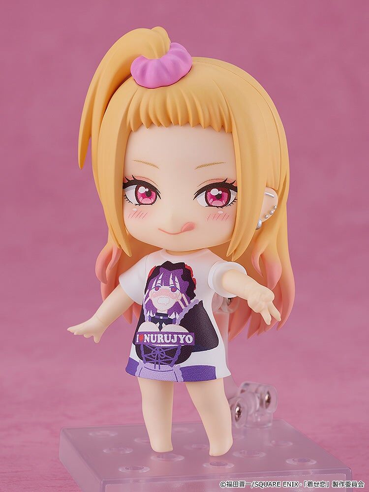 Sono Bisque Doll wa Koi o Suru - Kitagawa Marin - Nendoroid (#2556) - Slippery Girls Full Graphic T-Shirt Ver. (Good Smile Company) photo 6