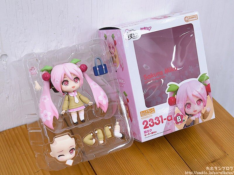 Vocaloid - Hatsune Miku - Good Smile Kuji - Good Smile Kuji Sakura Miku "2024" (B Prize) - Nendoroid (#2331a) - Sakura, Sailor Uniform Ver. (7-Eleven, Good Smile Company, Ito-Yokado) photo 5