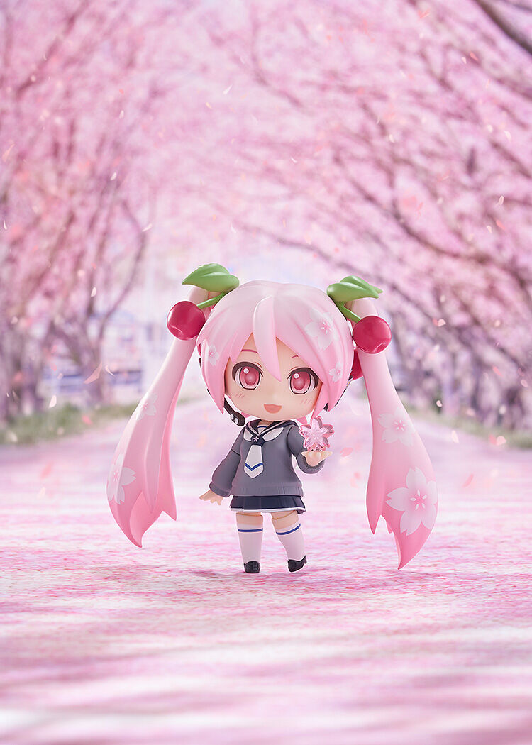 Vocaloid - Hatsune Miku - Good Smile Kuji - Good Smile Kuji Sakura Miku "2024" (Last Prize) - Nendoroid (#2331b) - Sakura, Sailor Uniform Ver., Another Color (7-Eleven, Good Smile Company, Ito-Yokado) photo 5
