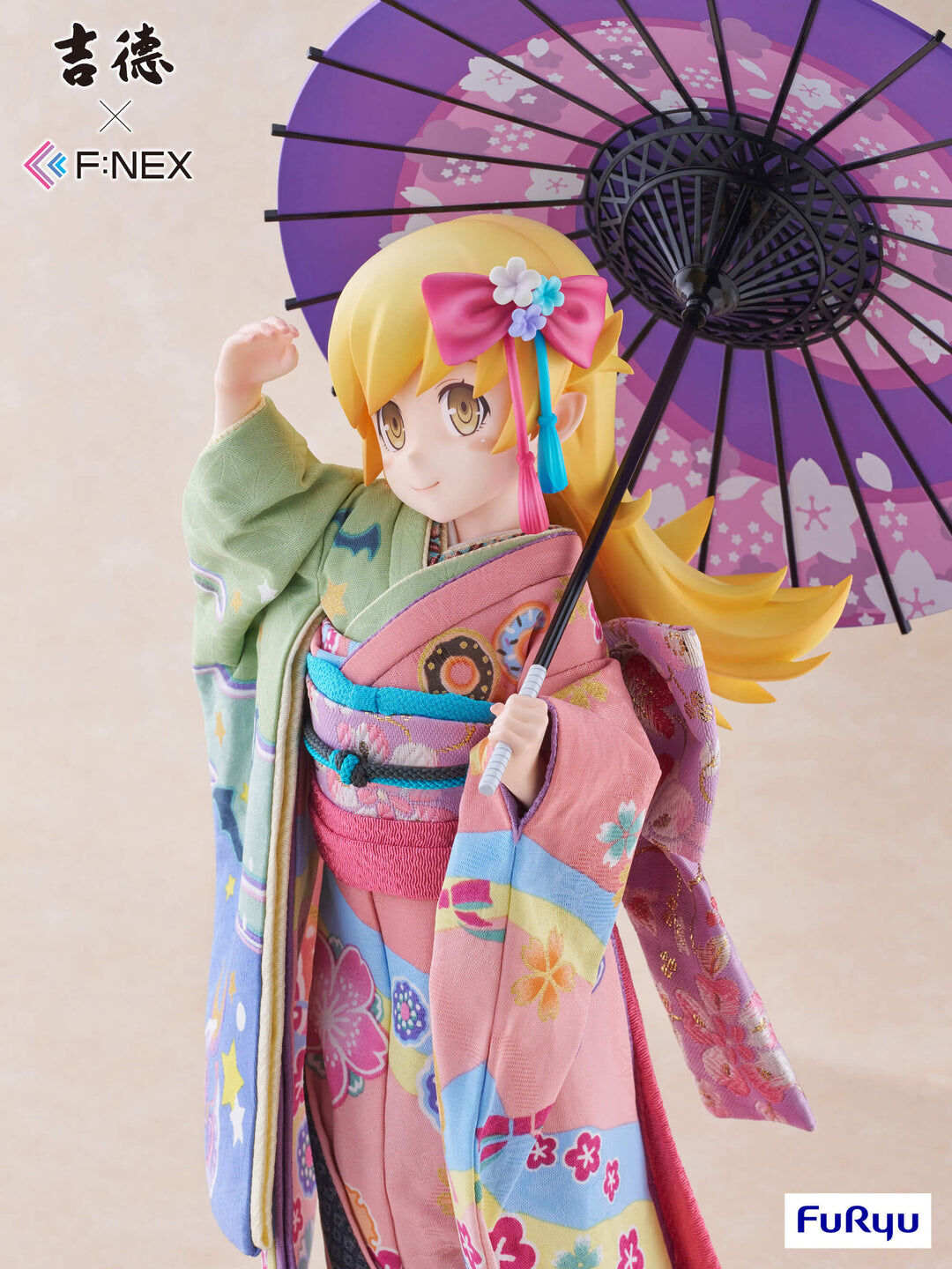 Monogatari Series - Oshino Shinobu - F:Nex - 1/4 - Nihon Ningyou (FuRyu, Yoshitoku) photo 2