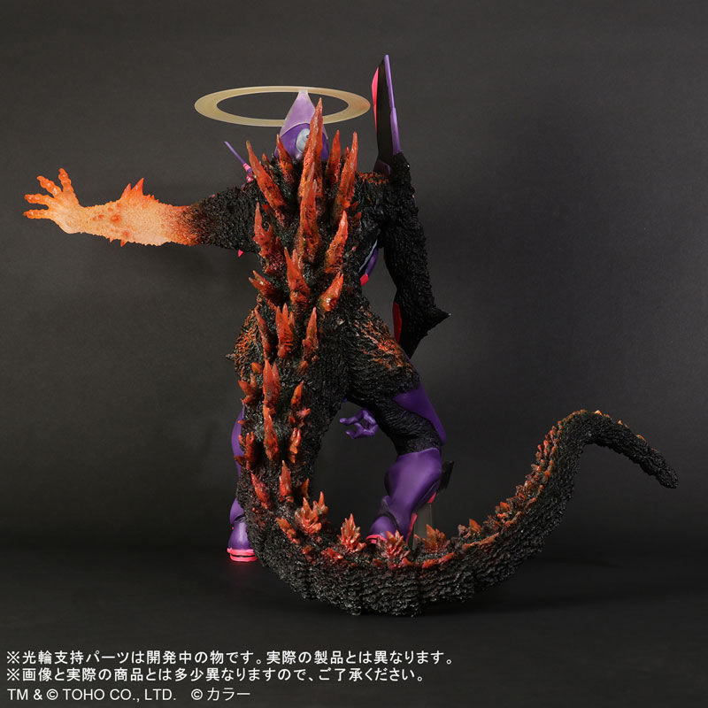 Gojira vs. Evangelion - Burning Gojira - EVA-01 - Toho 30cm Series - Burning “G” Awakening Form (X-Plus) photo 5