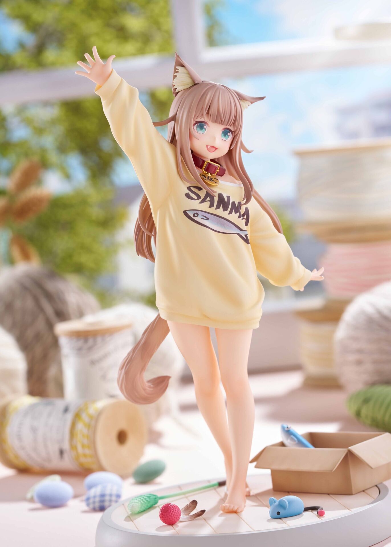 Uchi no Neko ga Onnanoko de Kawaii - Kinako - Golden Head - 1/6 - Play With Ver. (Alice Glint, Thousand) photo 4