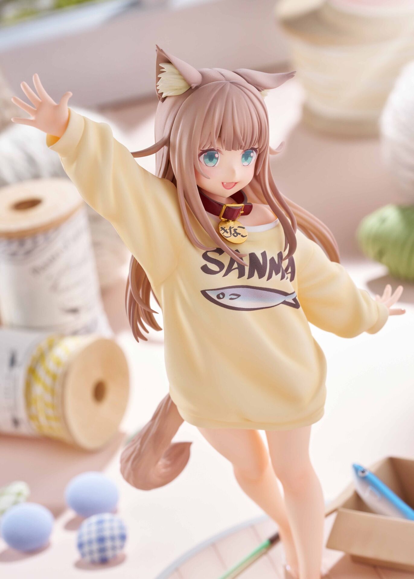 Uchi no Neko ga Onnanoko de Kawaii - Kinako - Golden Head - 1/6 - Play With Ver. (Alice Glint, Thousand) photo 6