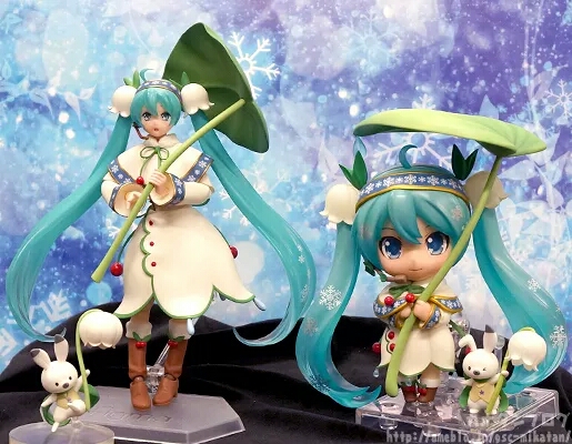 Vocaloid - Hatsune Miku - Rabbit Yukine - Figma (#EX-024) - Snow, Snow Bell Ver. (Max Factory) photo 3