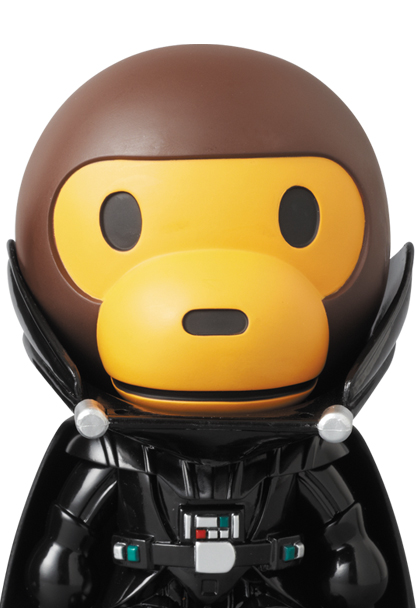 Mascot Character - Star Wars - Baby Milo - Darth Vader - Star Wars x A Bathing Ape - Vinyl Collectible Dolls  (216) (Medicom Toy, Nowhere Co. Ltd.) photo 2