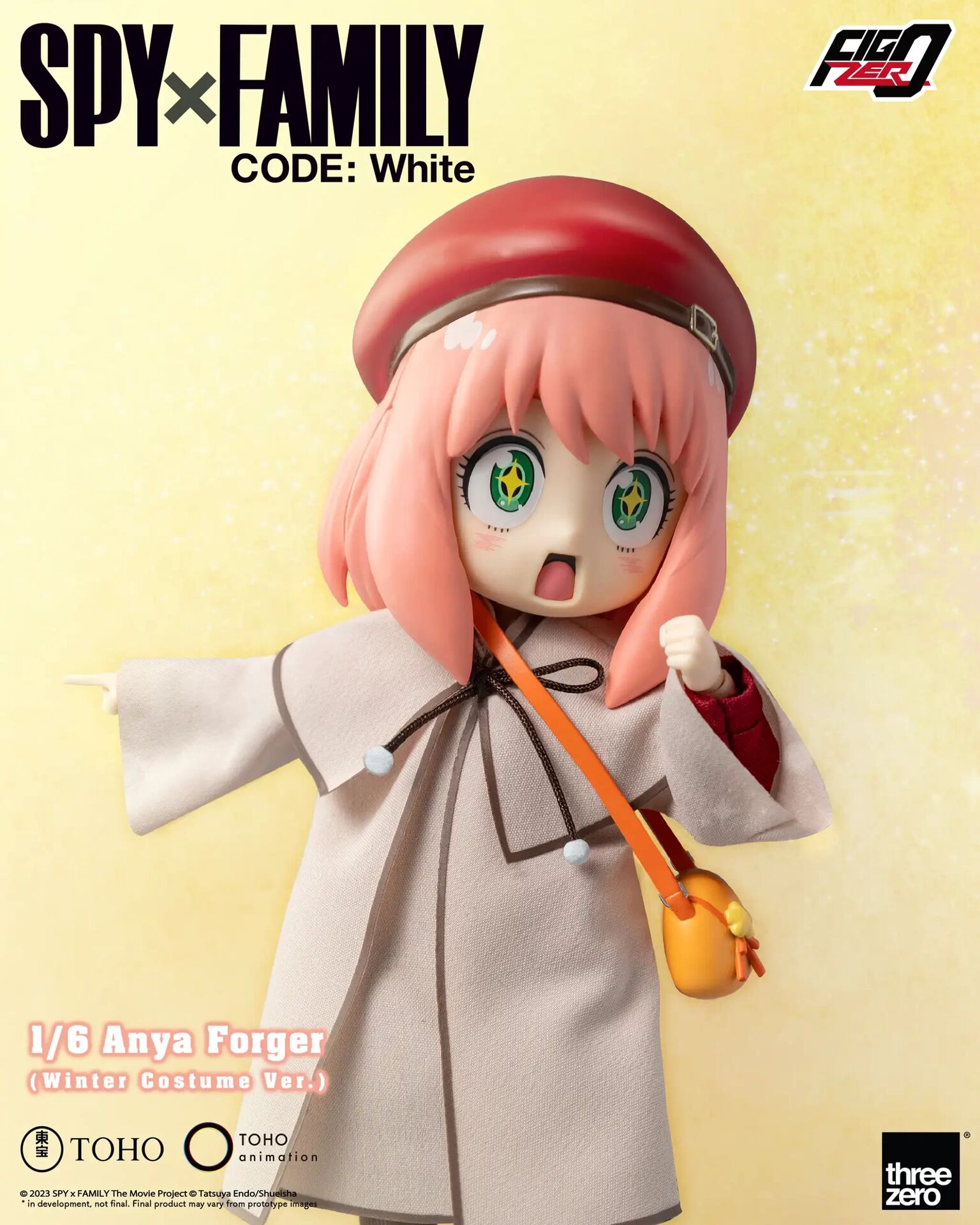 Gekijouban Spy × Family Code: White - Anya Forger - FigZero - 1/6 - Winter Costume Ver. (ThreeZero)