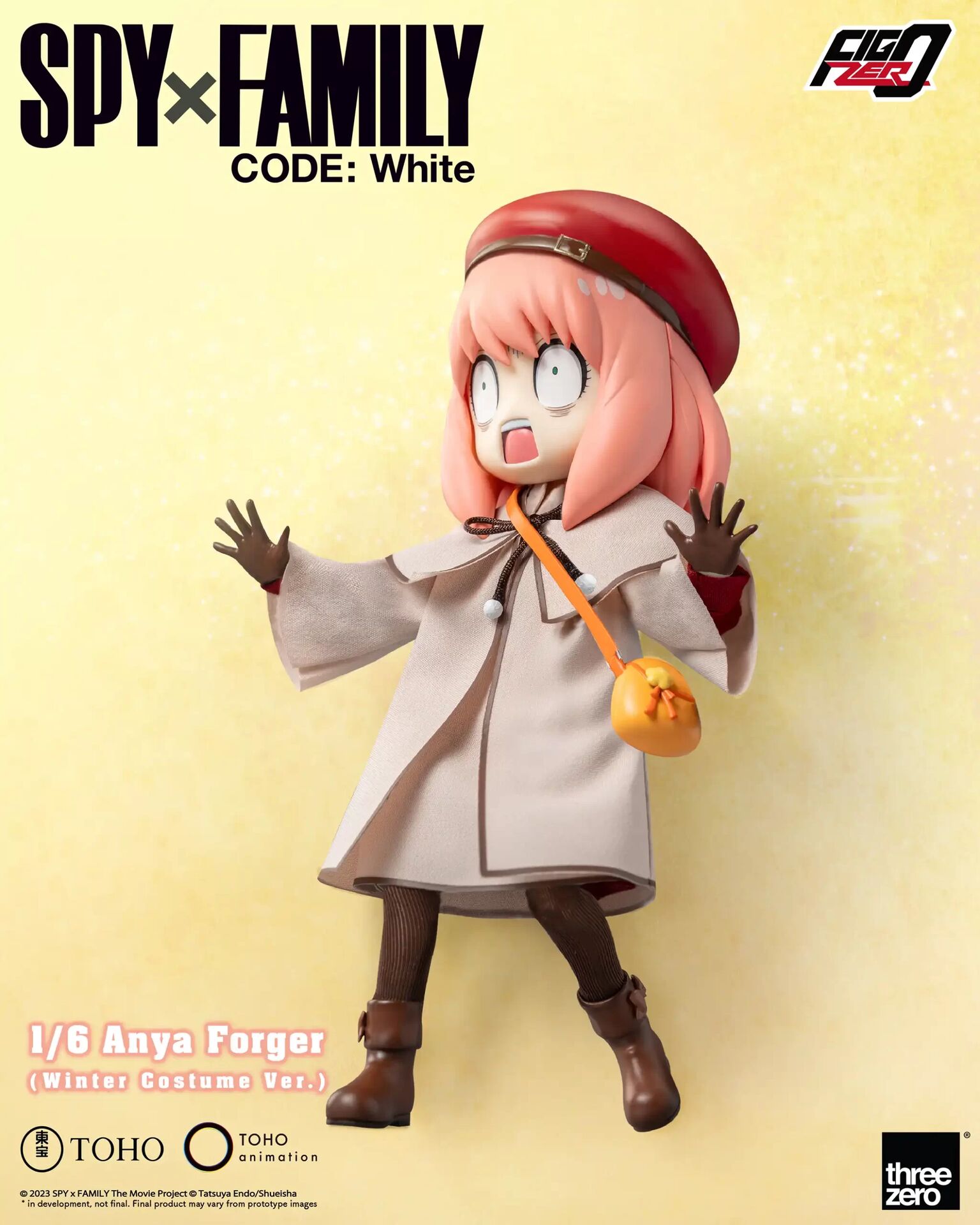 Gekijouban Spy × Family Code: White - Anya Forger - FigZero - 1/6 - Winter Costume Ver. (ThreeZero)