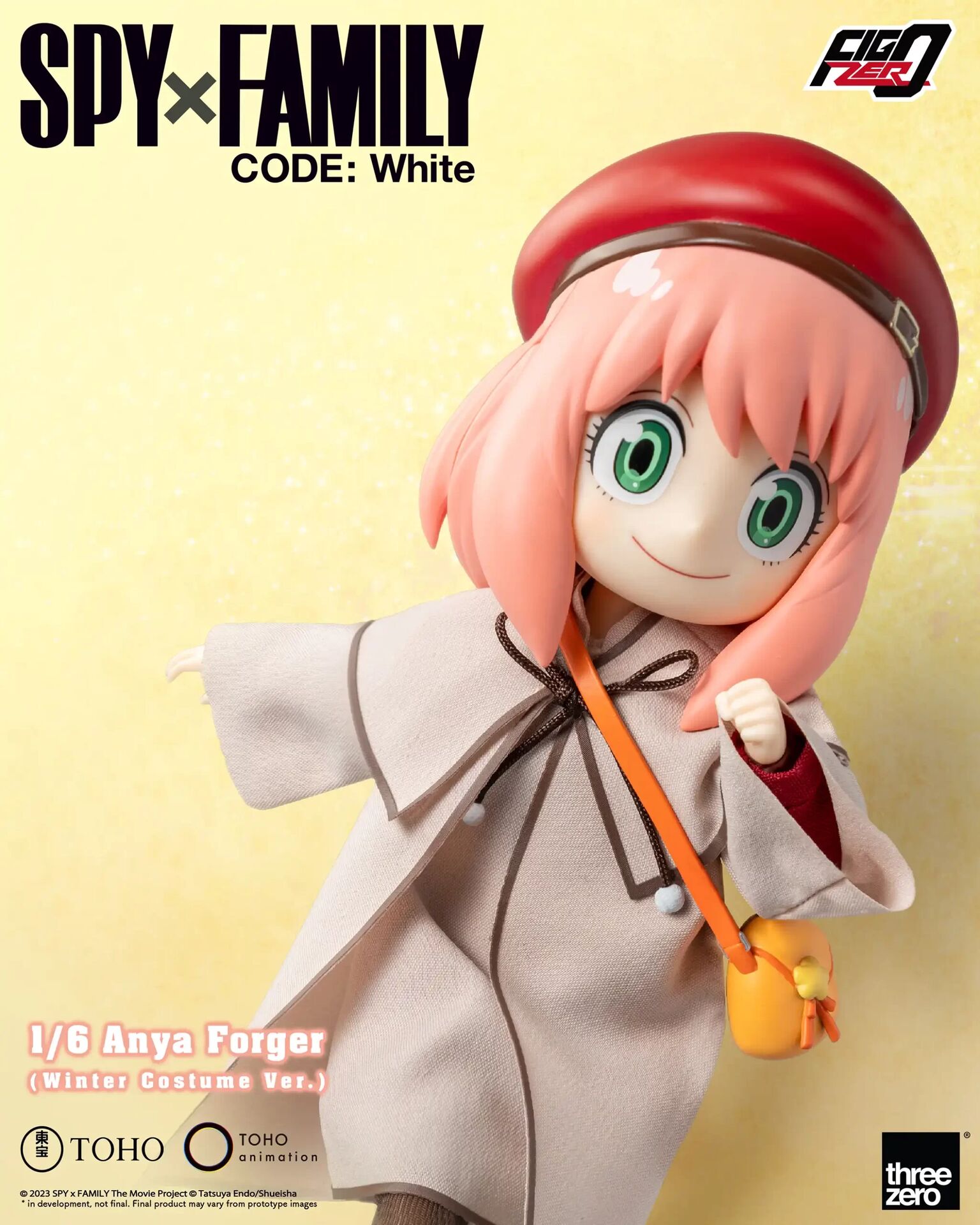 Gekijouban Spy × Family Code: White - Anya Forger - FigZero - 1/6 - Winter Costume Ver. (ThreeZero)