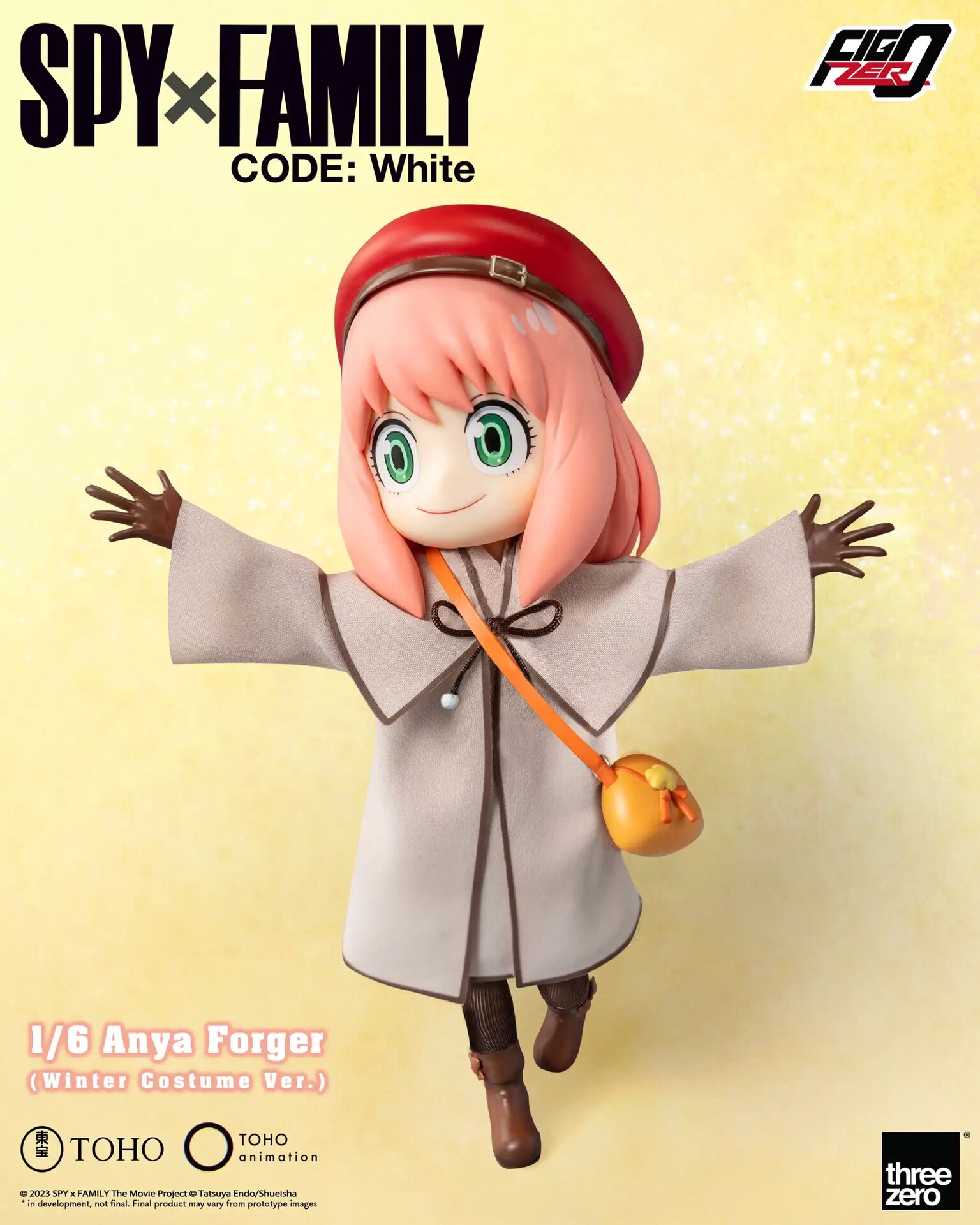 Gekijouban Spy × Family Code: White - Anya Forger - FigZero - 1/6 - Winter Costume Ver. (ThreeZero)
