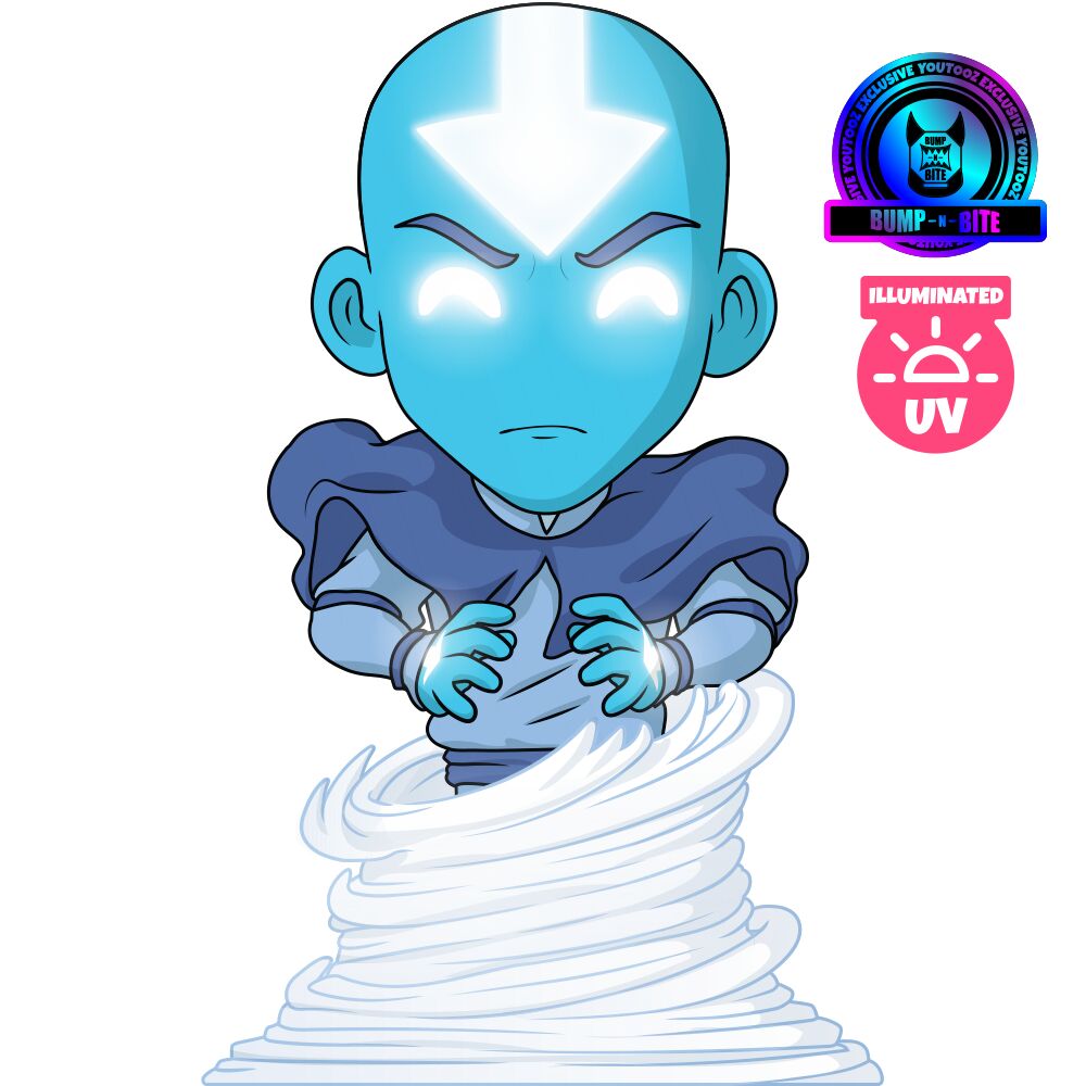 Avatar: The Last Airbender - Aang - Avatar: The Last Airbender x Youtooz (#17) - Youtooz - Illuminated, Avatar State (Youtooz) photo 2