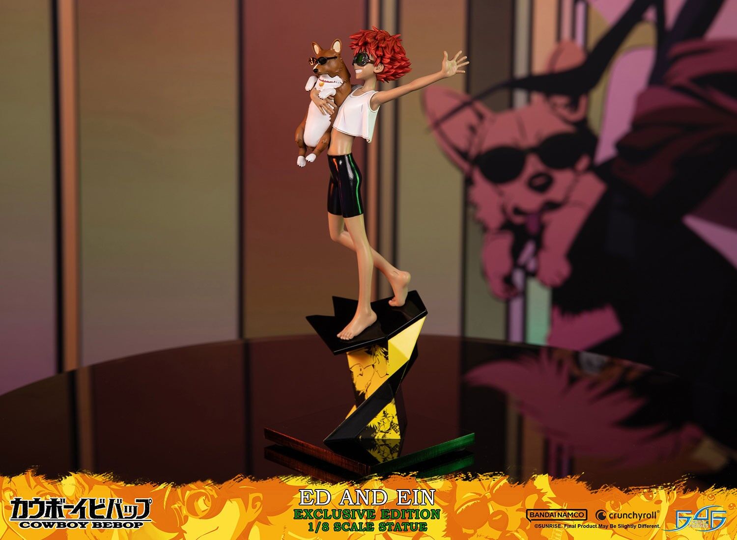 Cowboy Bebop - Edward Wong Hau Pepelu Tivrusky IV - Ein - 1/8 - Exclusive Edition (First 4 Figures) photo 7