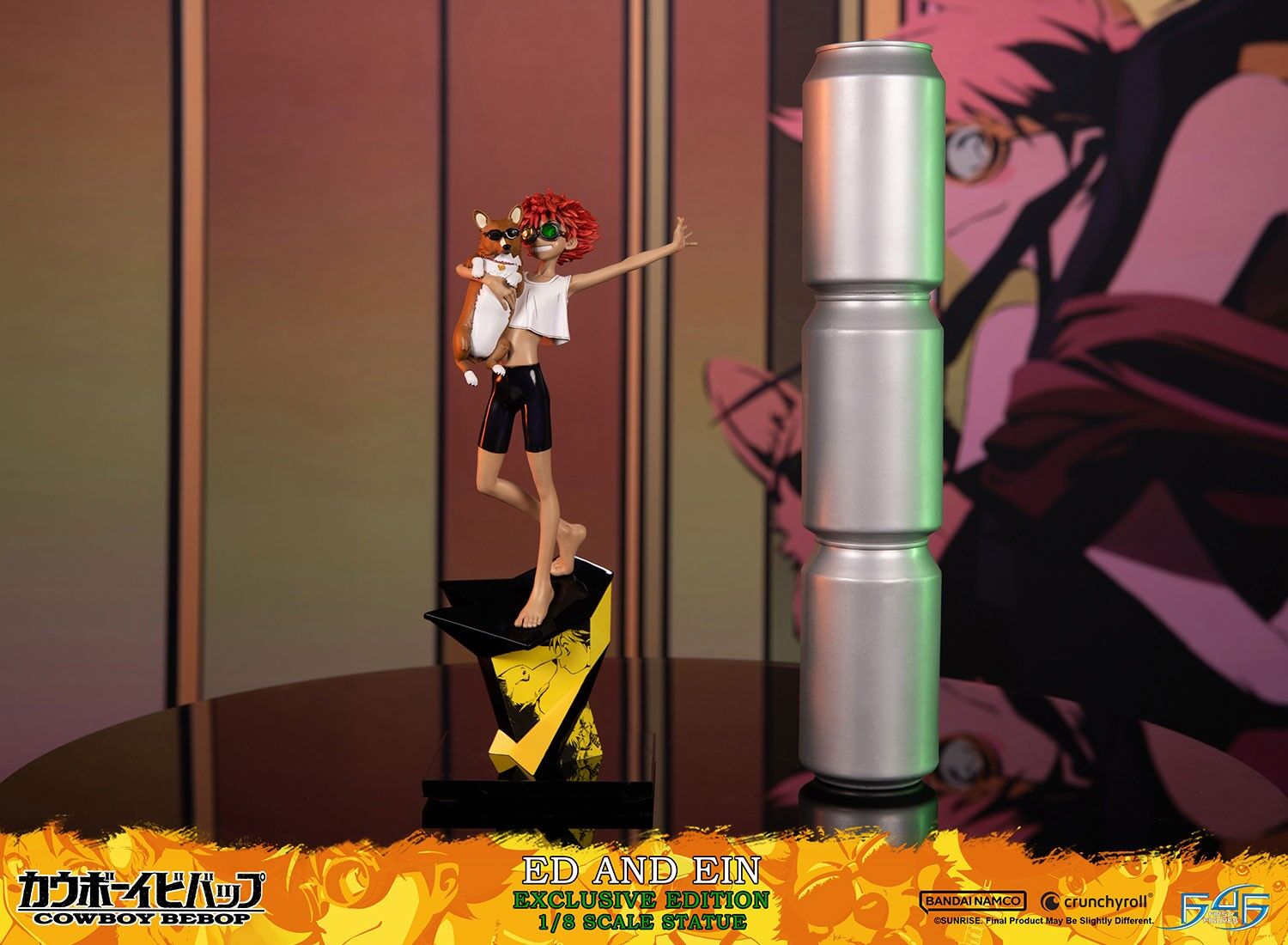 Cowboy Bebop - Edward Wong Hau Pepelu Tivrusky IV - Ein - 1/8 - Exclusive Edition (First 4 Figures) photo 15