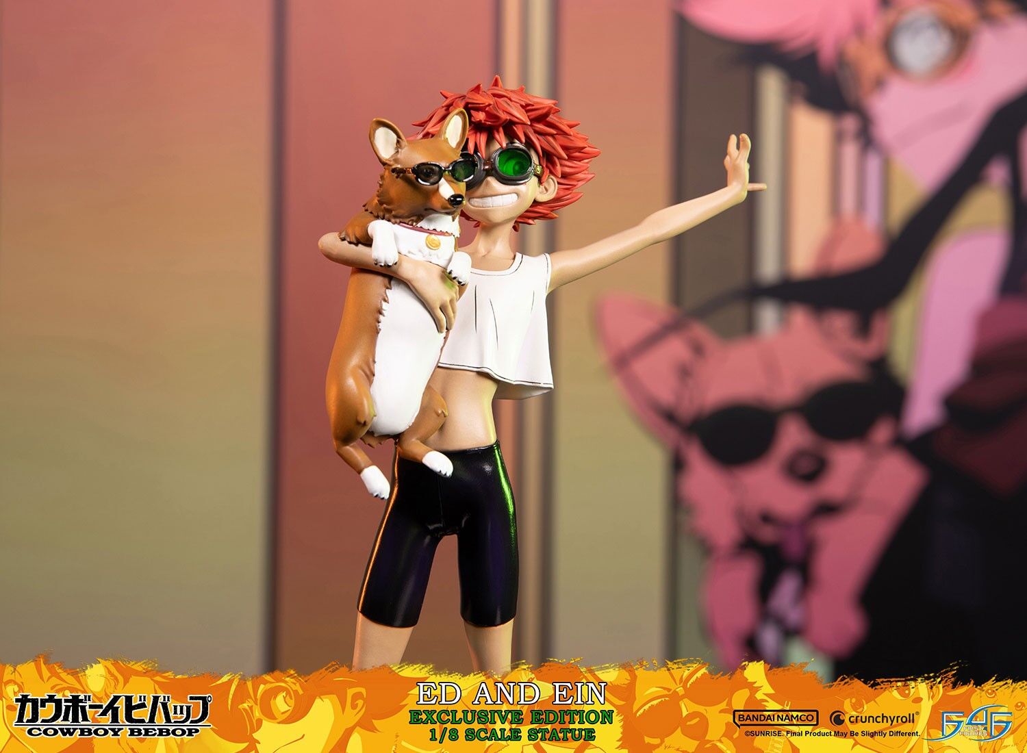 Cowboy Bebop - Edward Wong Hau Pepelu Tivrusky IV - Ein - 1/8 - Exclusive Edition (First 4 Figures) photo 16