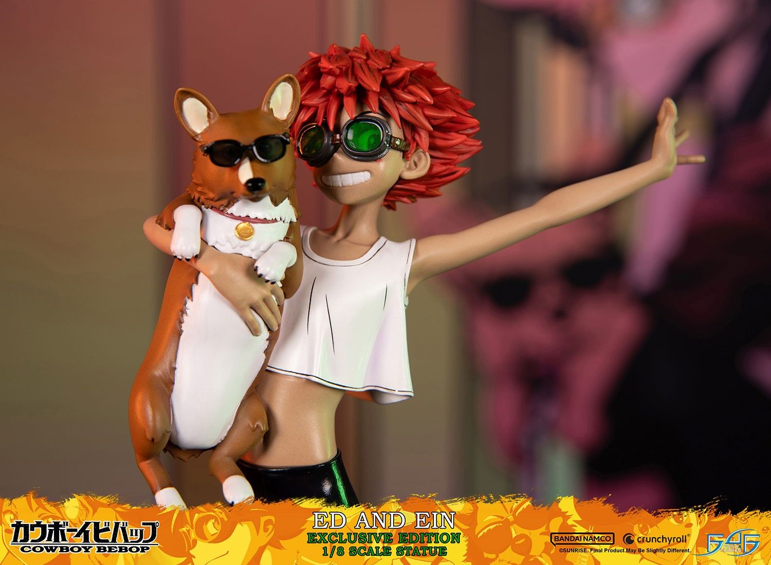 Cowboy Bebop - Edward Wong Hau Pepelu Tivrusky IV - Ein - 1/8 - Exclusive Edition (First 4 Figures) photo 18
