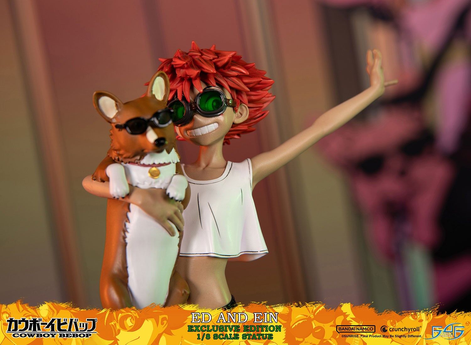 Cowboy Bebop - Edward Wong Hau Pepelu Tivrusky IV - Ein - 1/8 - Exclusive Edition (First 4 Figures) photo 20