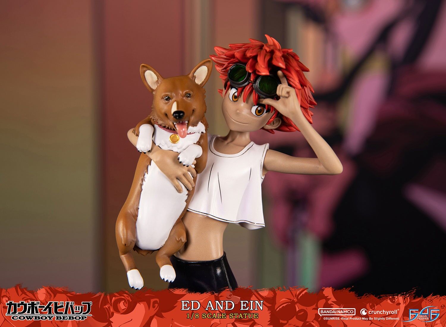 Cowboy Bebop - Edward Wong Hau Pepelu Tivrusky IV - Ein - 1/8 - Exclusive Edition (First 4 Figures) photo 26