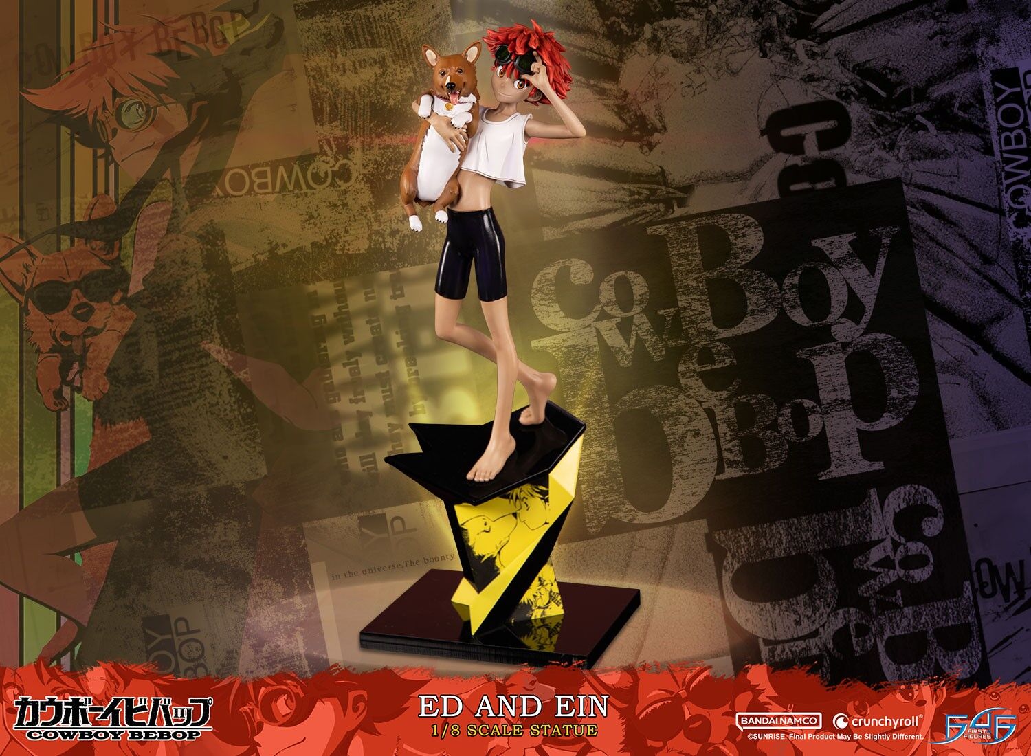 Cowboy Bebop - Edward Wong Hau Pepelu Tivrusky IV - Ein - 1/8 - Exclusive Edition (First 4 Figures) photo 27
