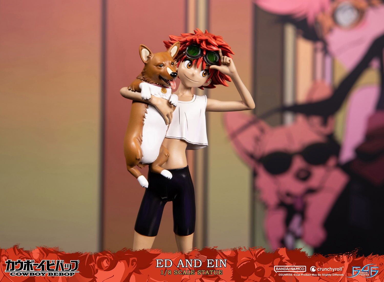 Cowboy Bebop - Edward Wong Hau Pepelu Tivrusky IV - Ein - 1/8 - Exclusive Edition (First 4 Figures) photo 43