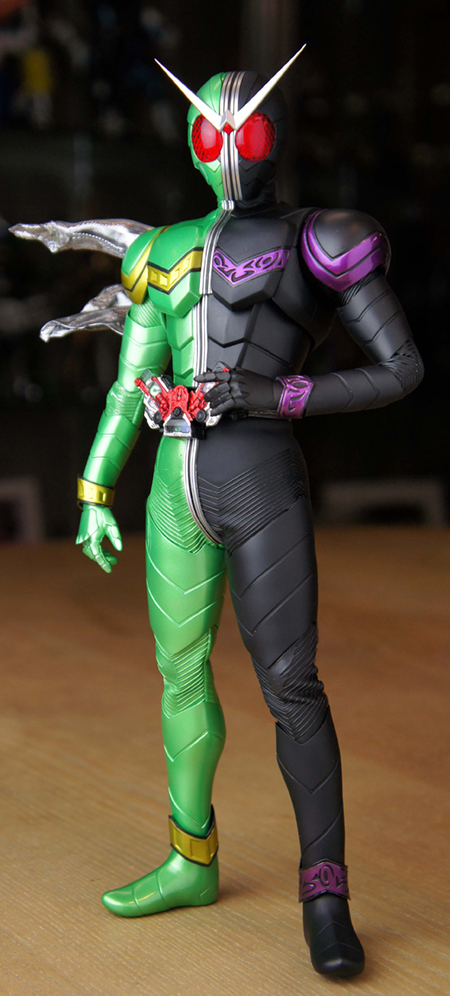 Kamen Rider W - Kamen Rider Double Cyclone Joker - Real Action Heroes (#678) - 1/6 - Cyclone Joker, Ver.2.0 (Medicom Toy)