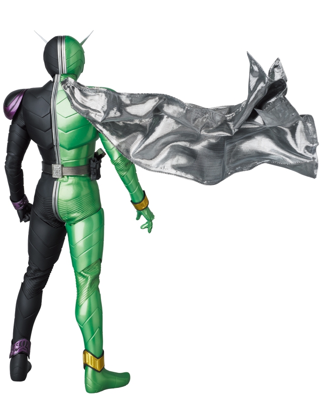 Kamen Rider W - Kamen Rider Double Cyclone Joker - Real Action Heroes (#678) - 1/6 - Cyclone Joker, Ver.2.0 (Medicom Toy)
