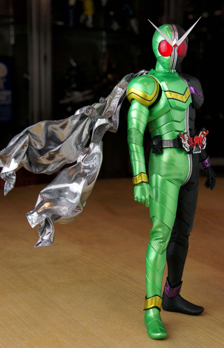 Kamen Rider W - Kamen Rider Double Cyclone Joker - Real Action Heroes (#678) - 1/6 - Cyclone Joker, Ver.2.0 (Medicom Toy)