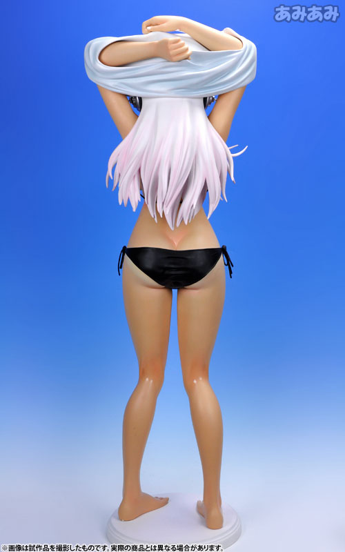SoniAni: Super Sonico The Animation - Sonico - 1/2 - Hiyake ver., Black Bikini, Swimsuit ver. (A-Toys) photo 15