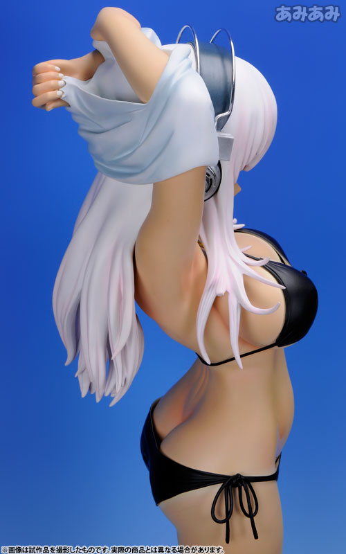 SoniAni: Super Sonico The Animation - Sonico - 1/2 - Hiyake ver., Black Bikini, Swimsuit ver. (A-Toys) photo 26