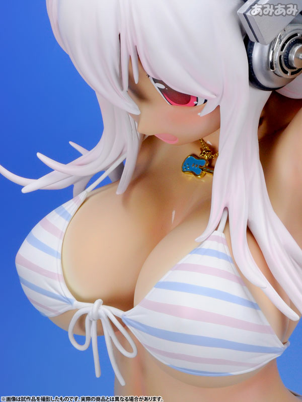 SoniAni: Super Sonico The Animation - Sonico - 1/2 - Suntanned Ver. , Stripe Bikini (A-Toys) photo 5