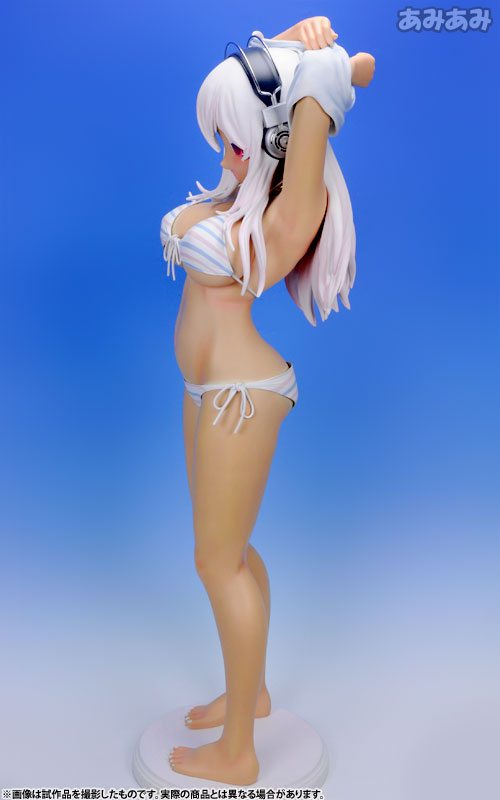 SoniAni: Super Sonico The Animation - Sonico - 1/2 - Suntanned Ver. , Stripe Bikini (A-Toys) photo 18