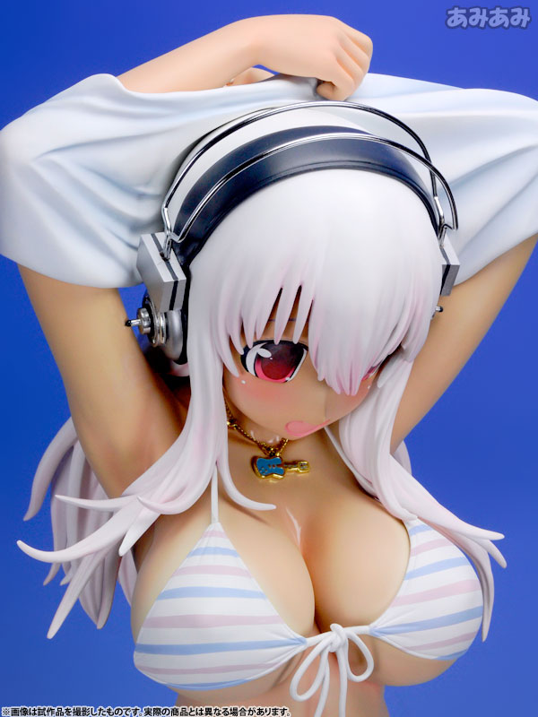 SoniAni: Super Sonico The Animation - Sonico - 1/2 - Suntanned Ver. , Stripe Bikini (A-Toys) photo 21