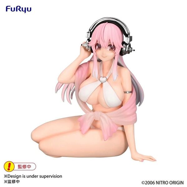 SoniComi (Super Sonico) - Sonico - Noodle Stopper Figure - White Bikini ver. (FuRyu)
