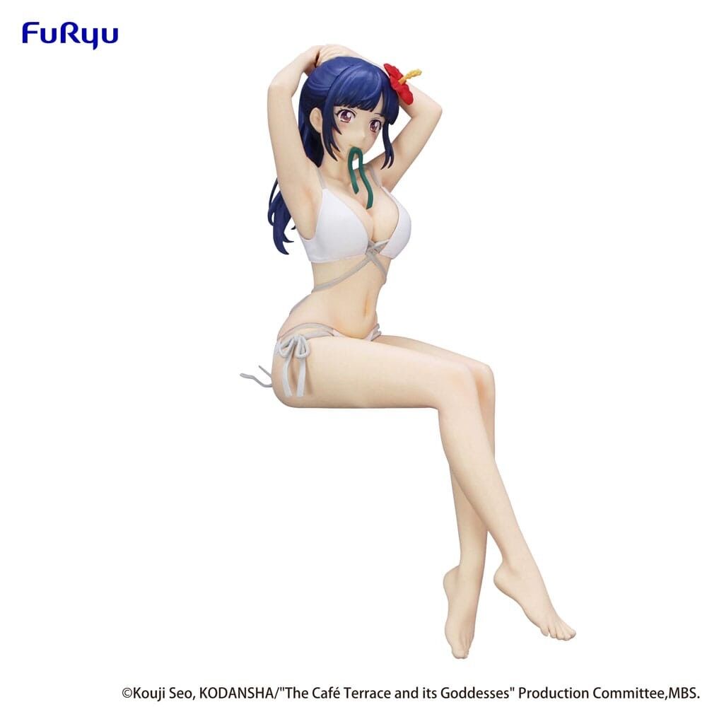 Megami no Cafe Terrace - Tsuruga Ami - Noodle Stopper Figure (FuRyu) photo 3