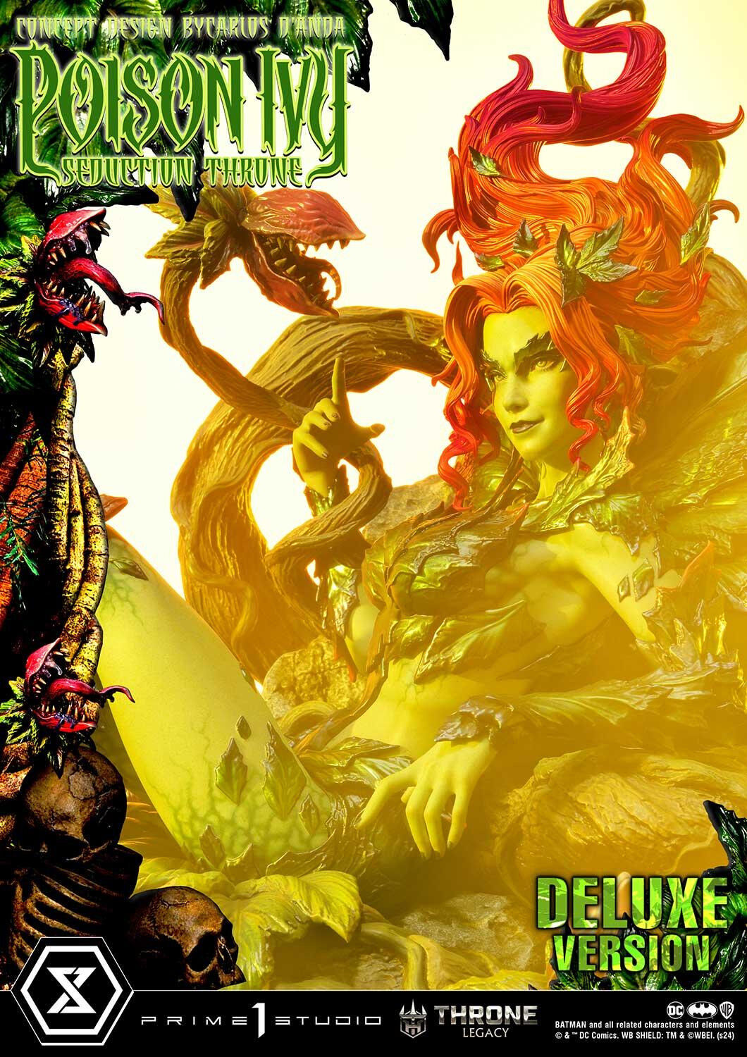 Batman - Poison Ivy - Throne Legacy  (TLCDC-04DX) - 1/4 - Seduction Throne, DX Version (Prime 1 Studio)