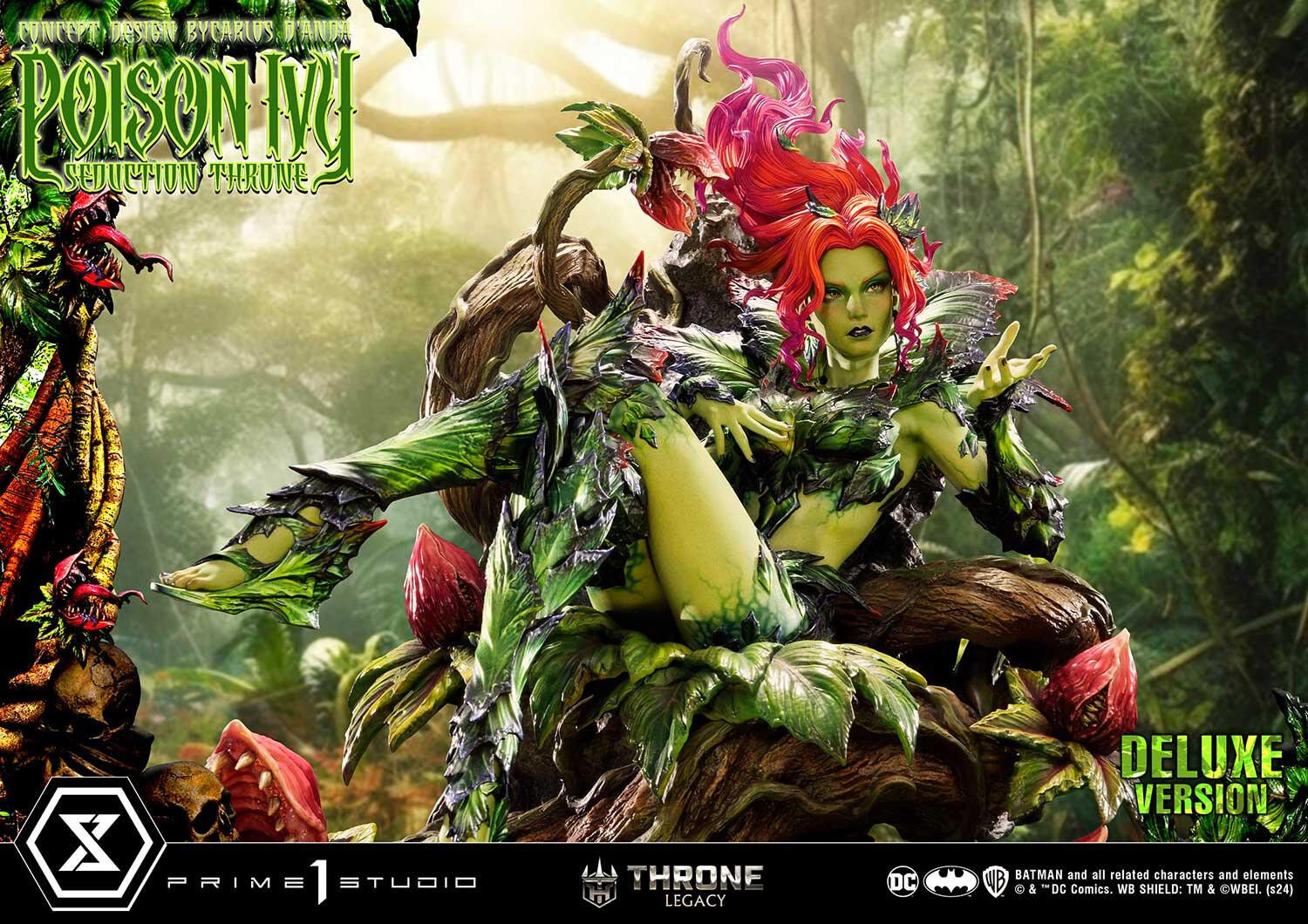 Batman - Poison Ivy - Throne Legacy (TLCDC-04DX) - 1/4 - Seduction Throne, DX Version (Prime 1 Studio) photo 2