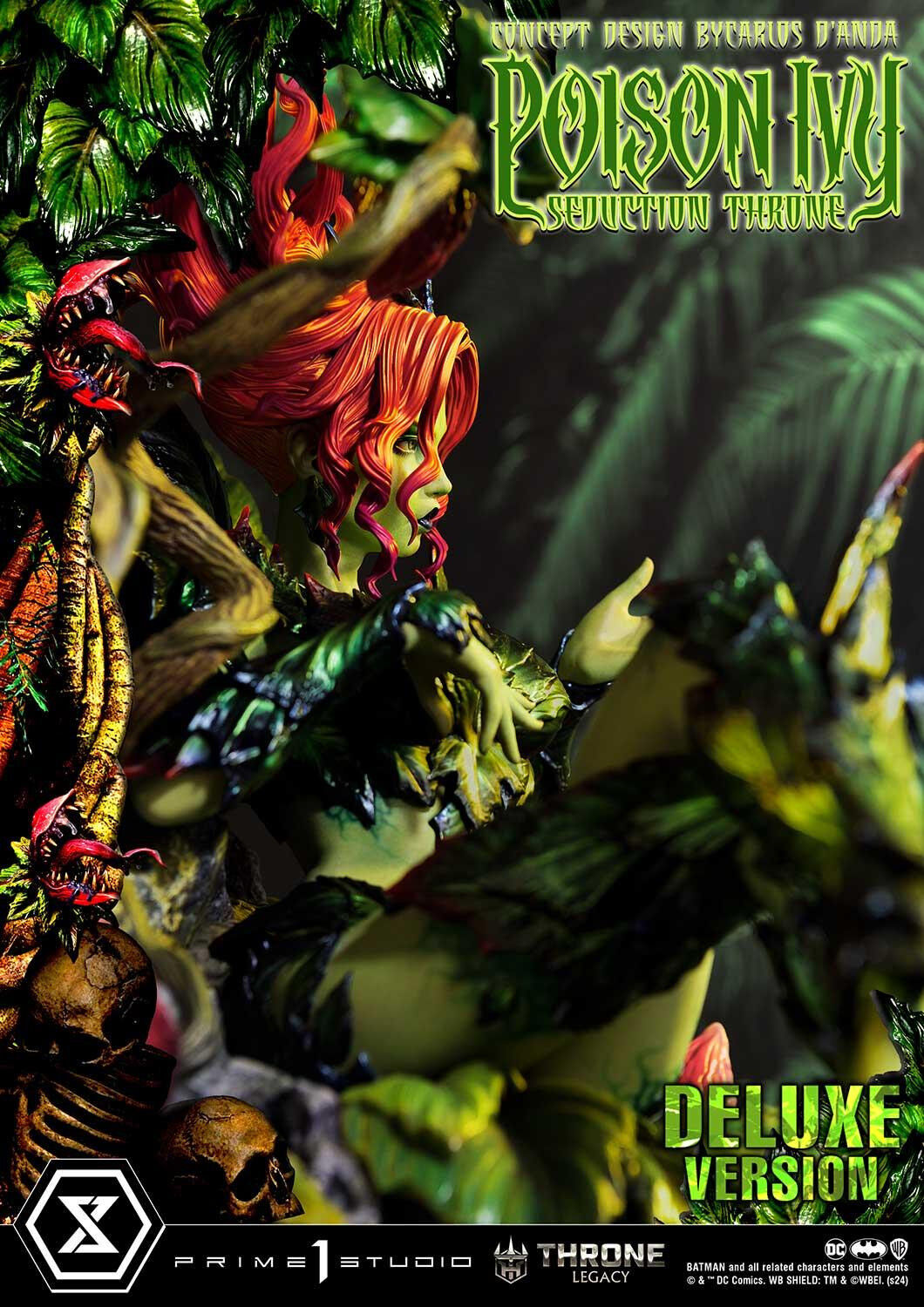 Batman - Poison Ivy - Throne Legacy (TLCDC-04DX) - 1/4 - Seduction Throne, DX Version (Prime 1 Studio) photo 11