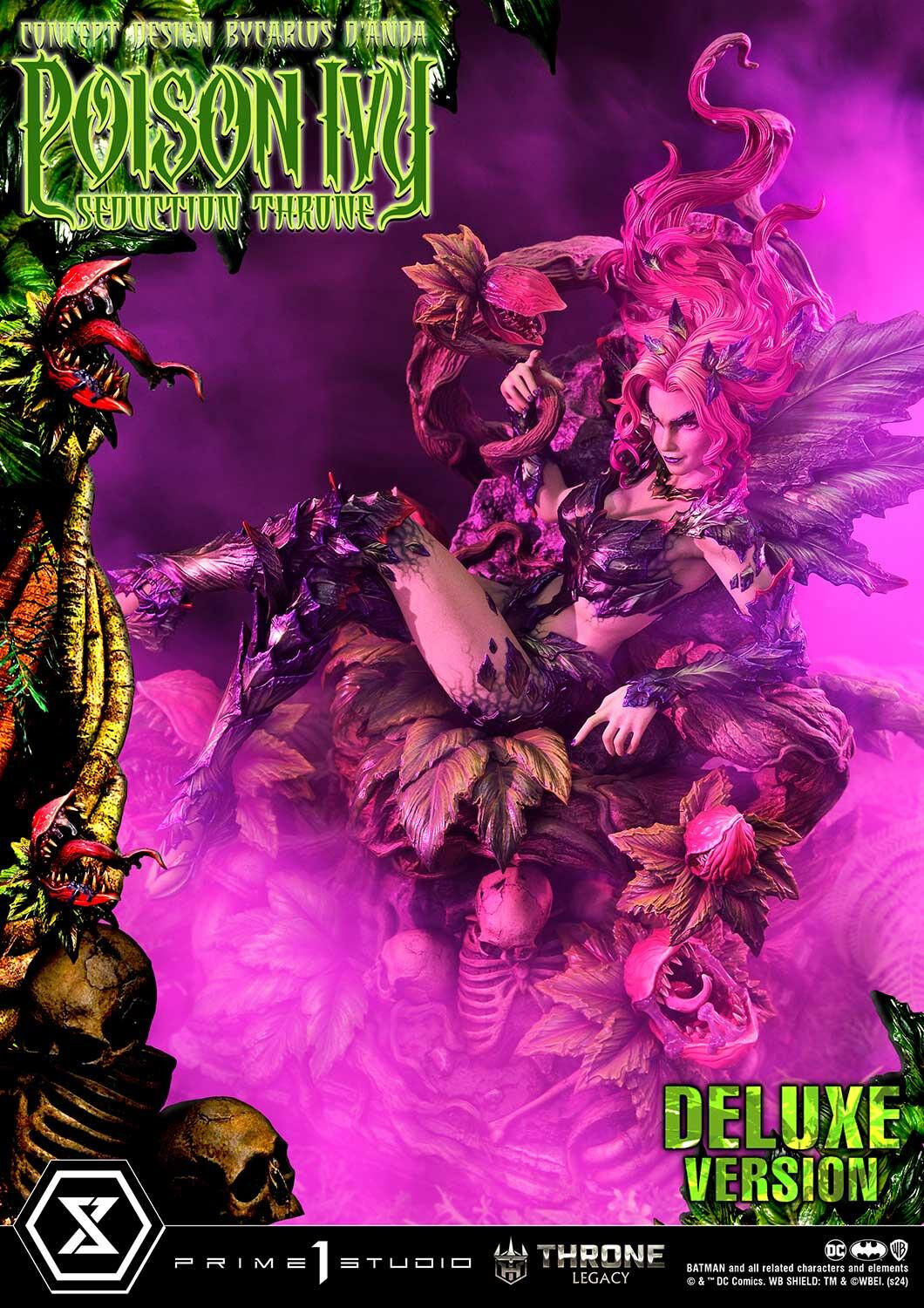 Batman - Poison Ivy - Throne Legacy (TLCDC-04DX) - 1/4 - Seduction Throne, DX Version (Prime 1 Studio) photo 17